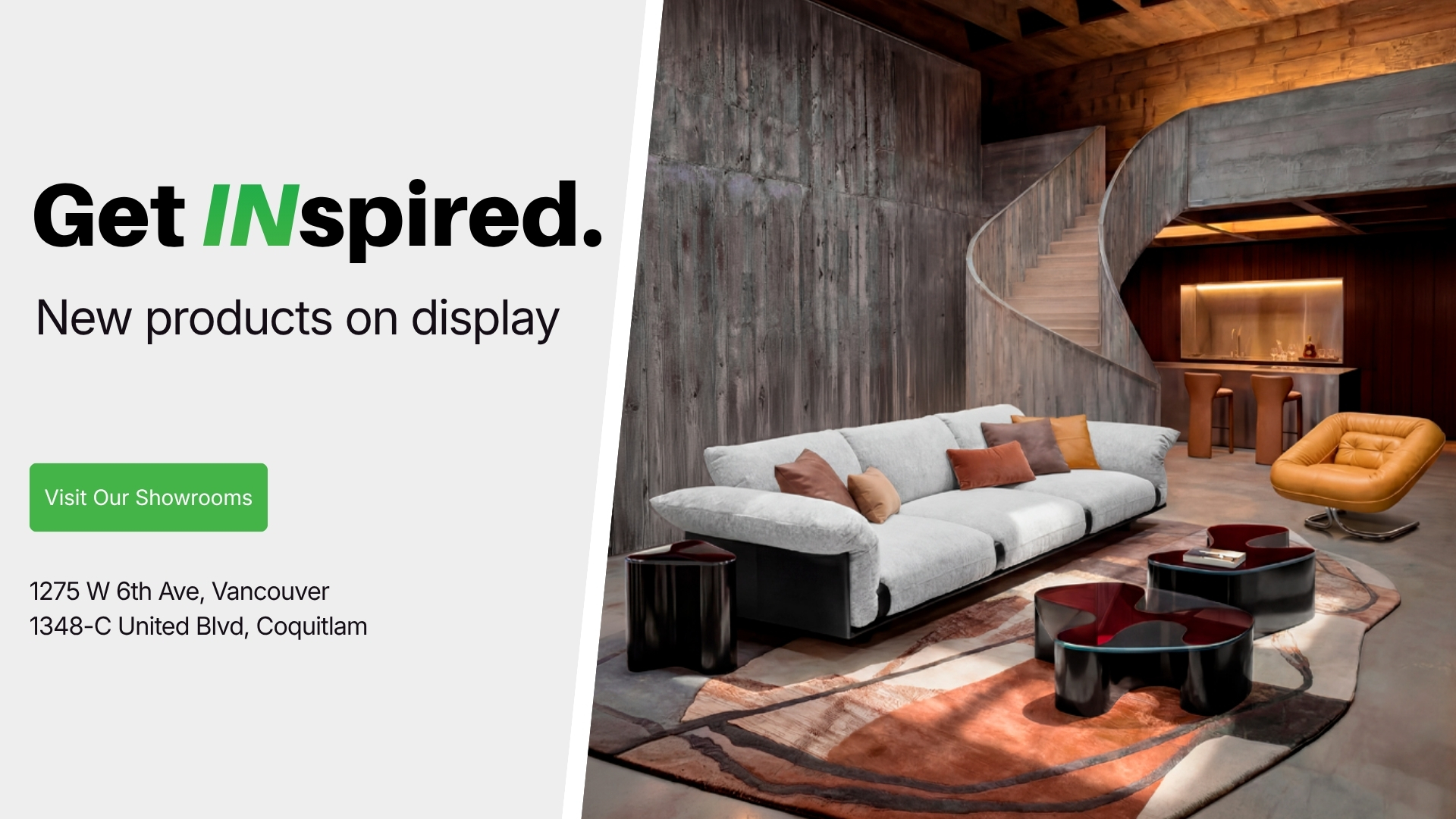Showroom Info | Inspiration Furniture Vancouver